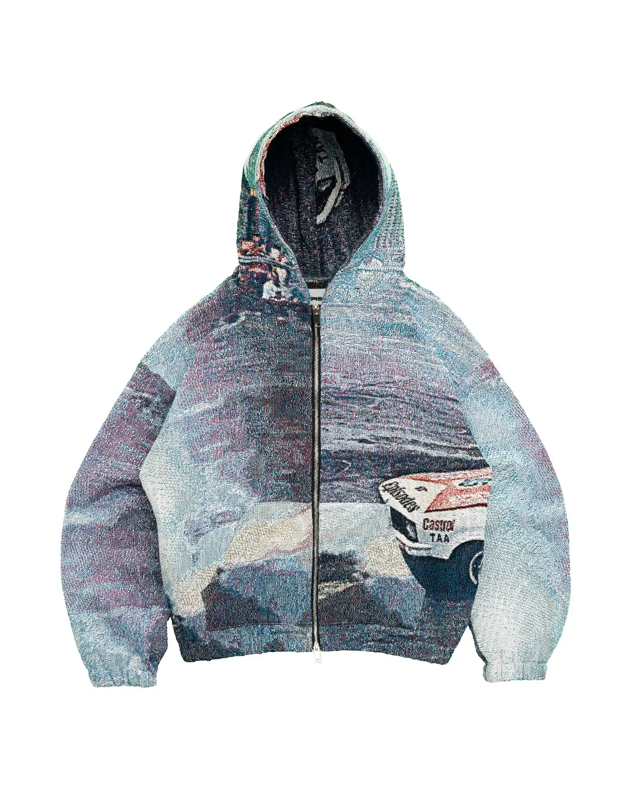Episodes Drift Tapestry Zip up Hoodie (1)