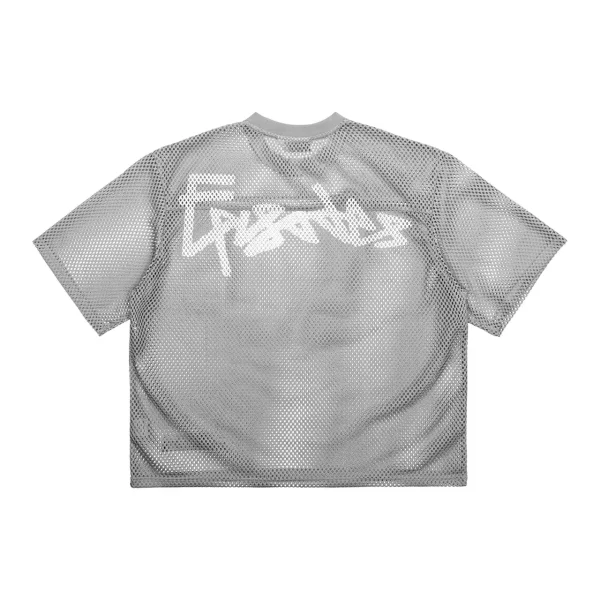 Episodes Tag Mesh Jersey Grey (10)